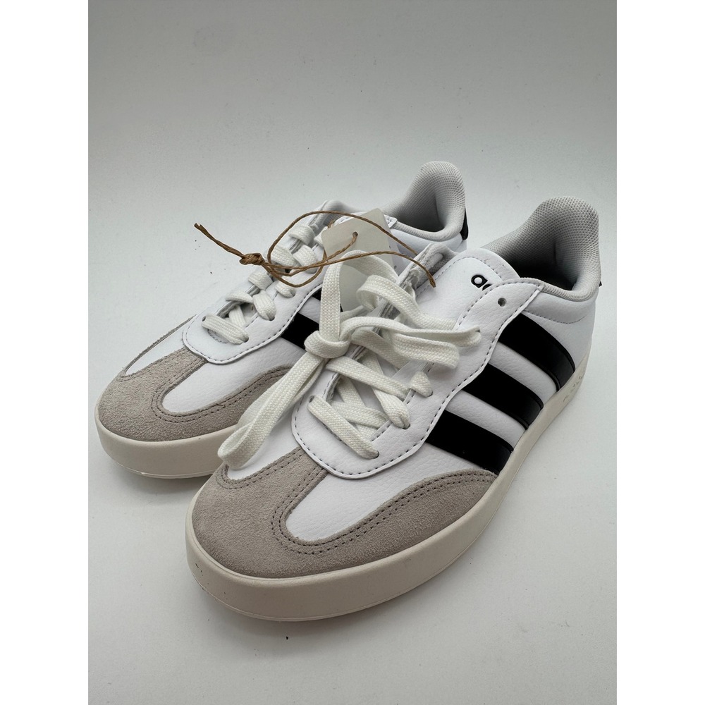 Adidas Barreda Women's Size 6 White Black Casual Lifestyle Sneakers Shoes